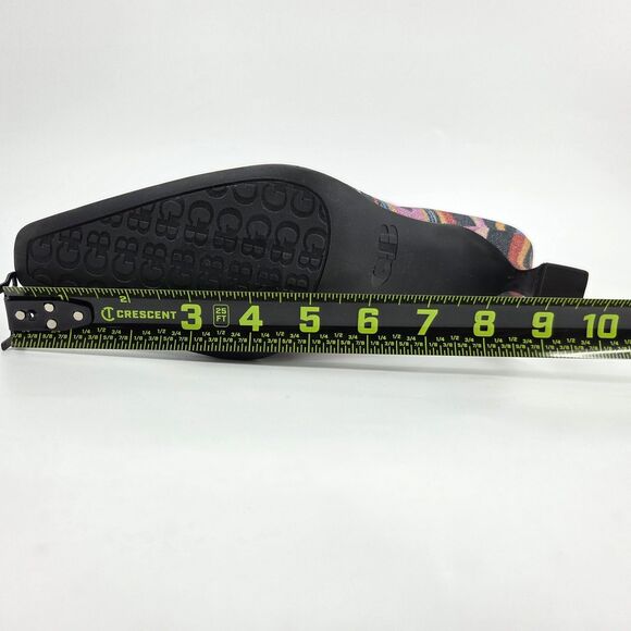 Gianni Bini Cat Walk 2 Glitter Mod Swirl  Tall Boots Womens Size 8 Disco 70s - Picture 11 of 11